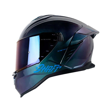 CASCO INTEGRAL SHAFT 598GTR CAMALEÓN AZUL